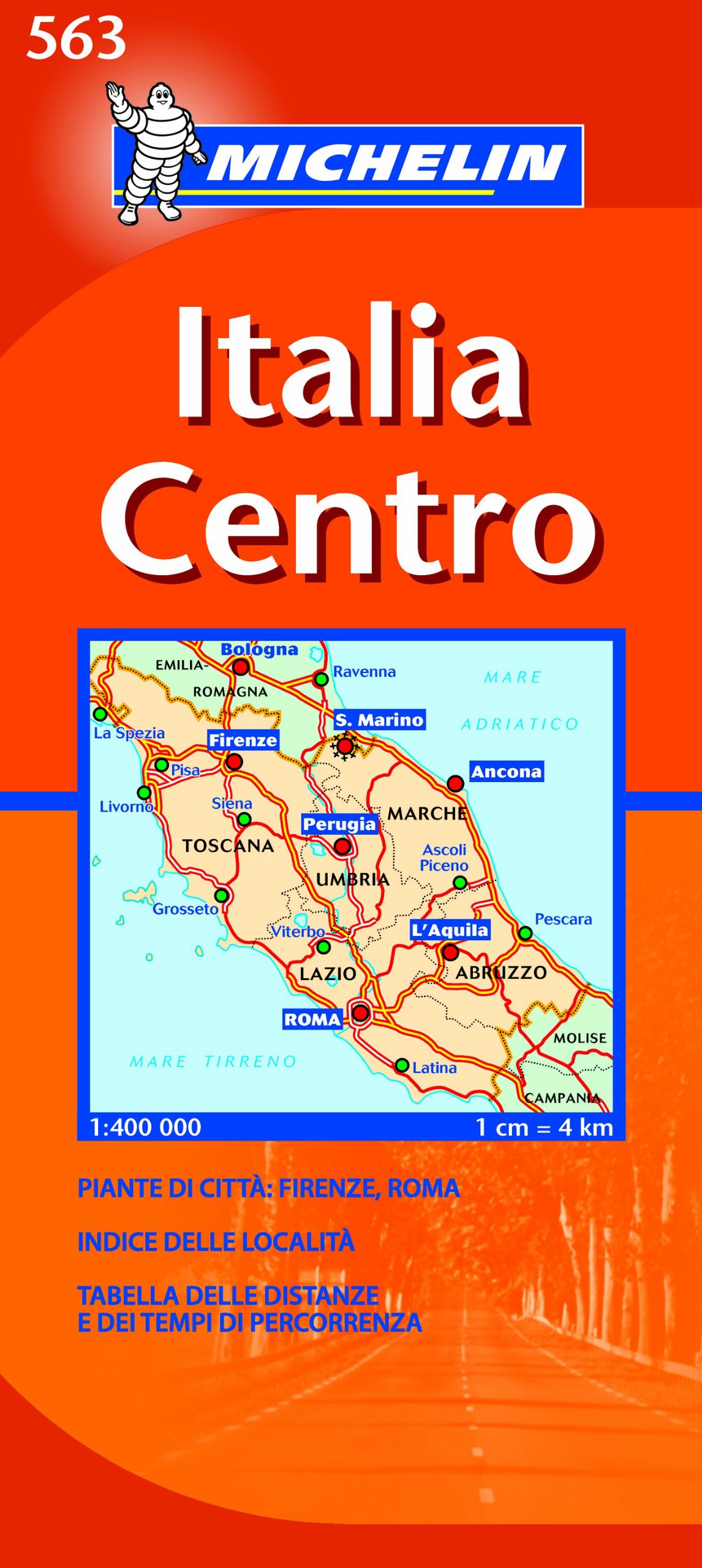 Mapa Regional Italia Centro