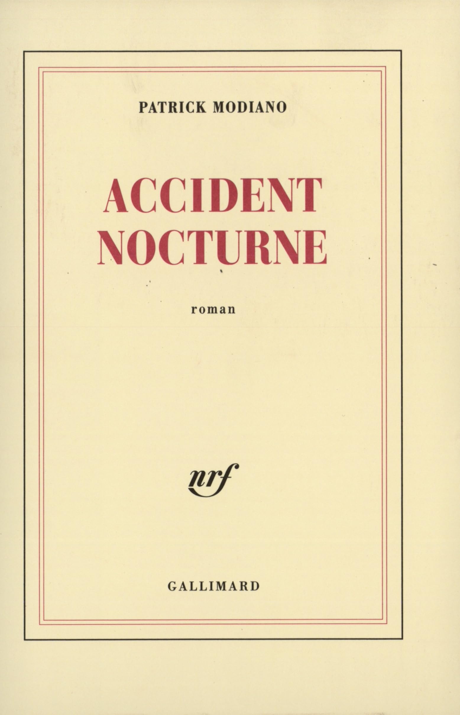 Accident Nocturne