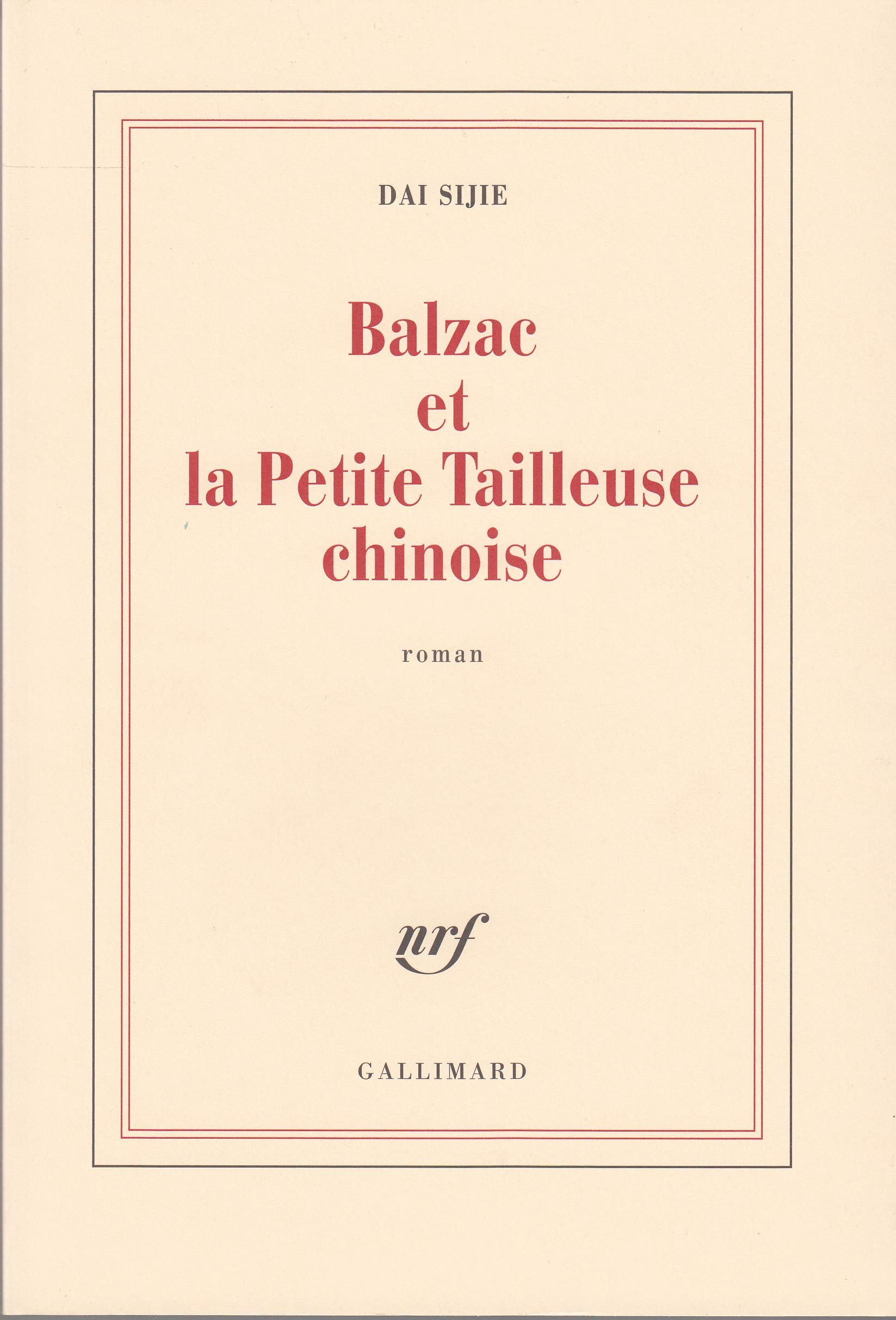 Balzac Et la Petite Tailleuse Chinoise