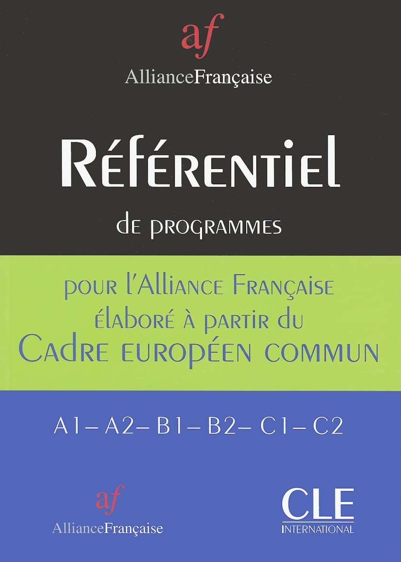 Referentiel de L'alliance Francais Pour Le Cadre Europeen Commun