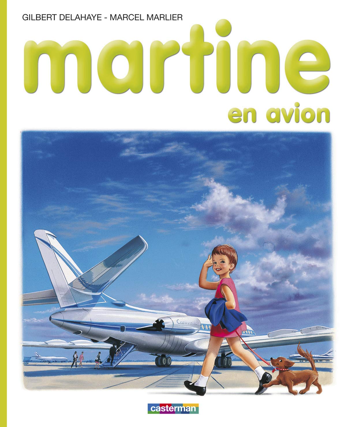 Martine en Avion