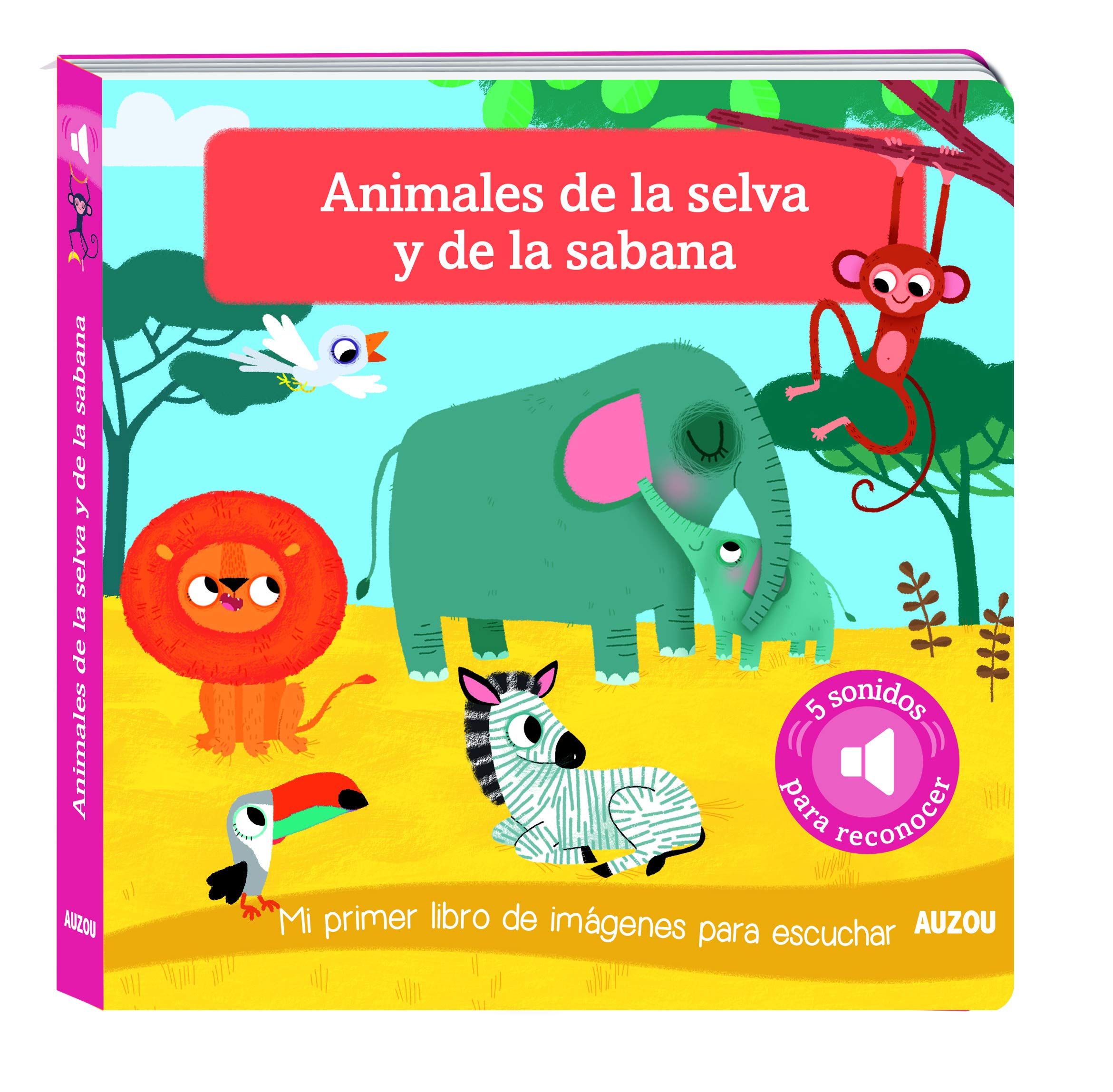 Libro de Sonidos. Animales de la Selva y la Sabana