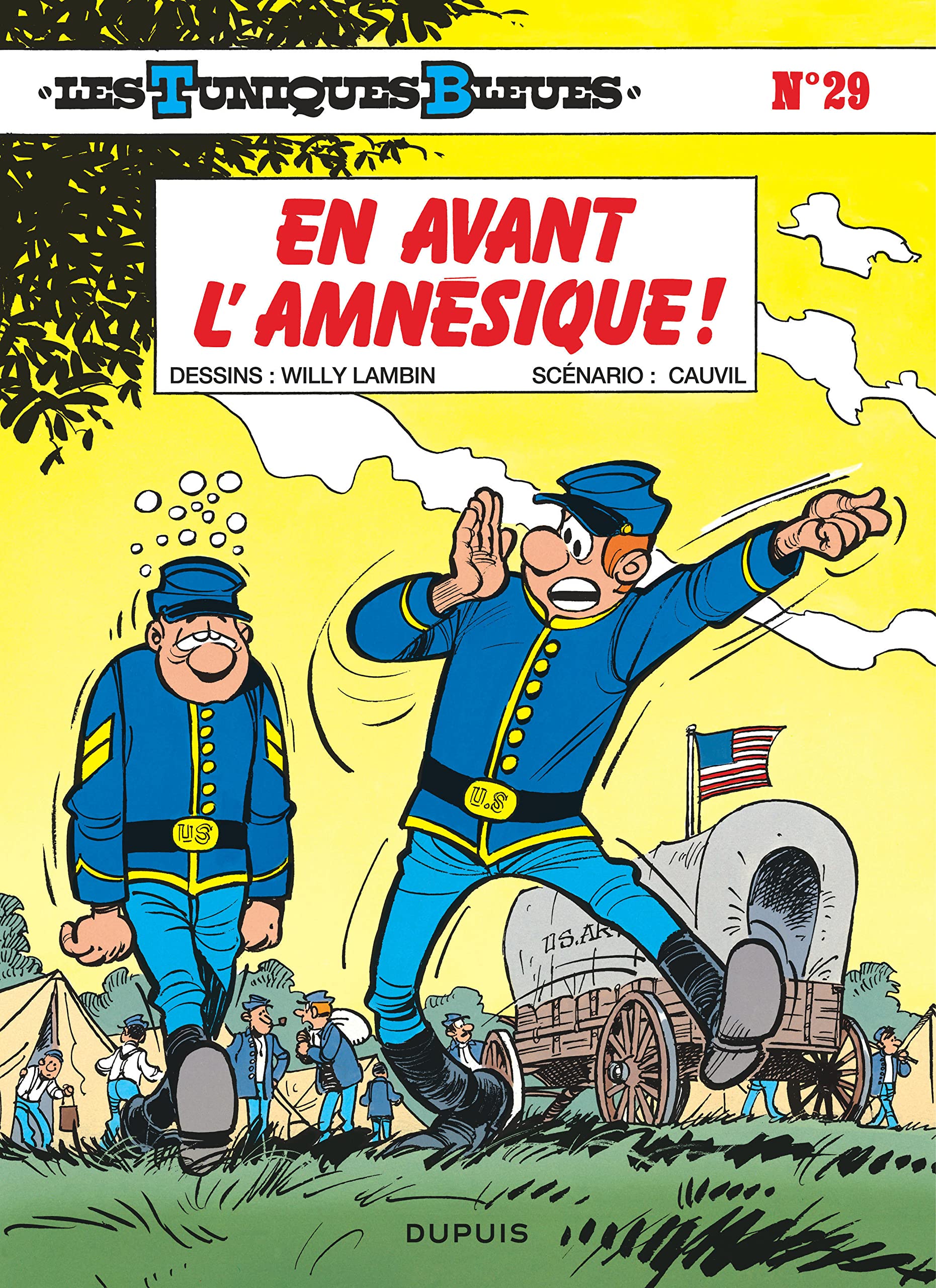 Les Tuniques Bleues, Tome 29 : en Avant L'amnésique