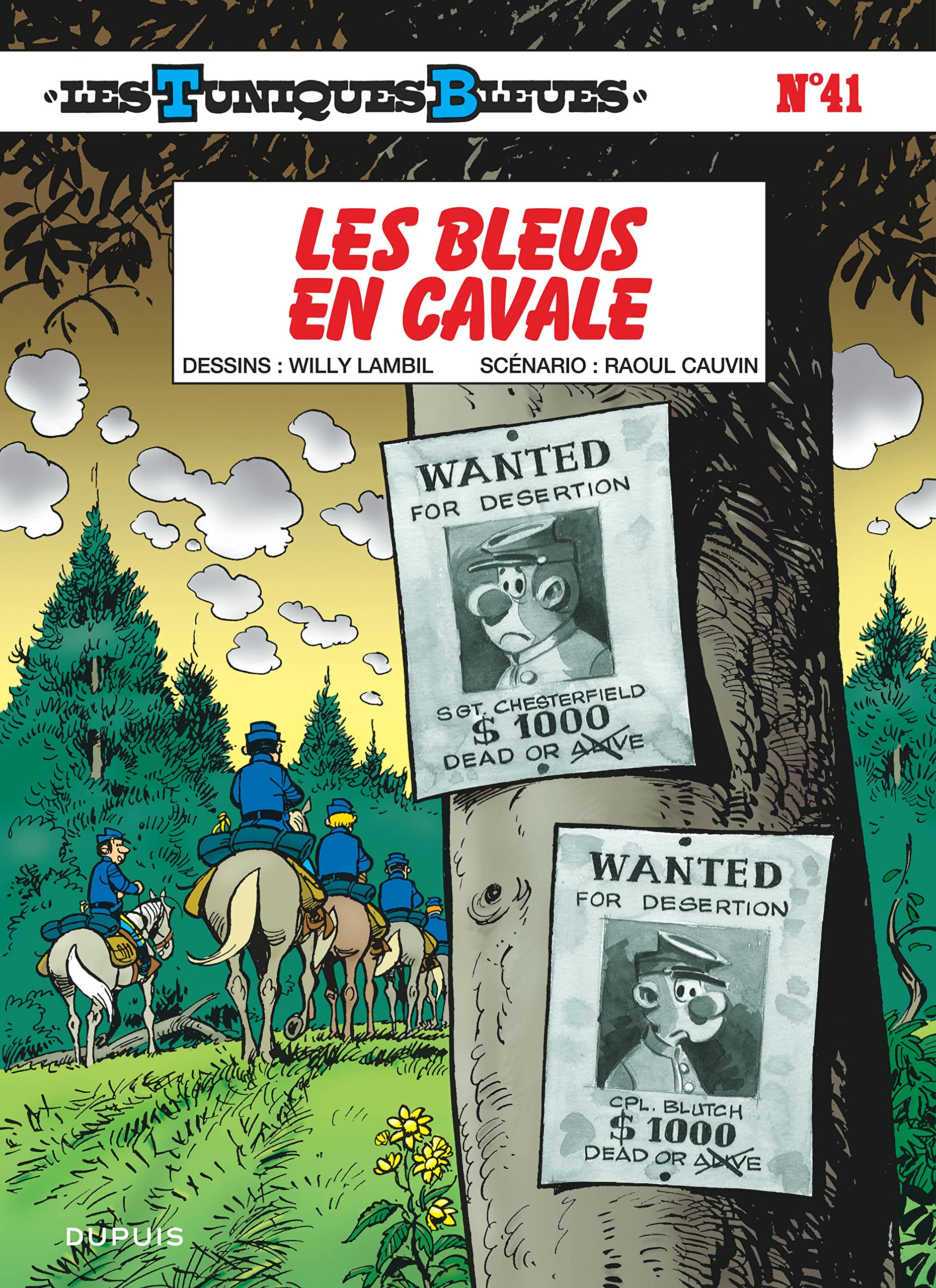 Les Tuniques Bleues, Tome 41 : Les Bleus en Cavale