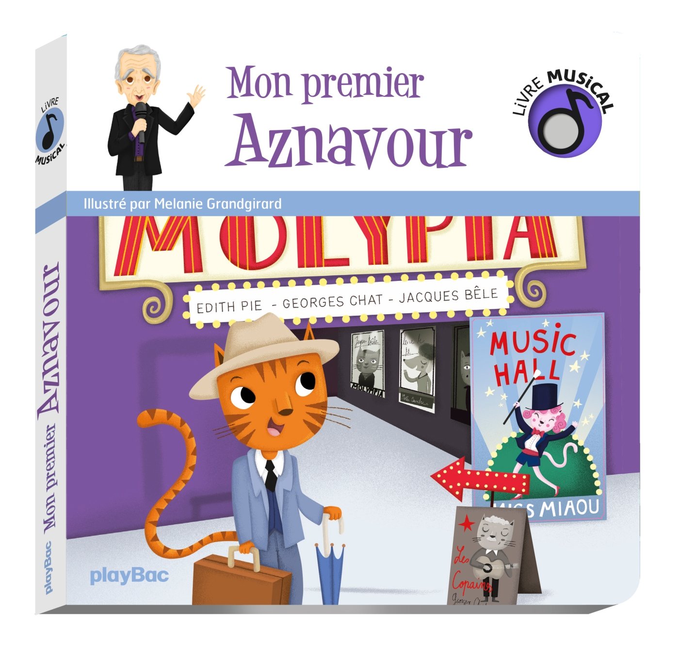 Livre Musical - Mon Premier Aznavour