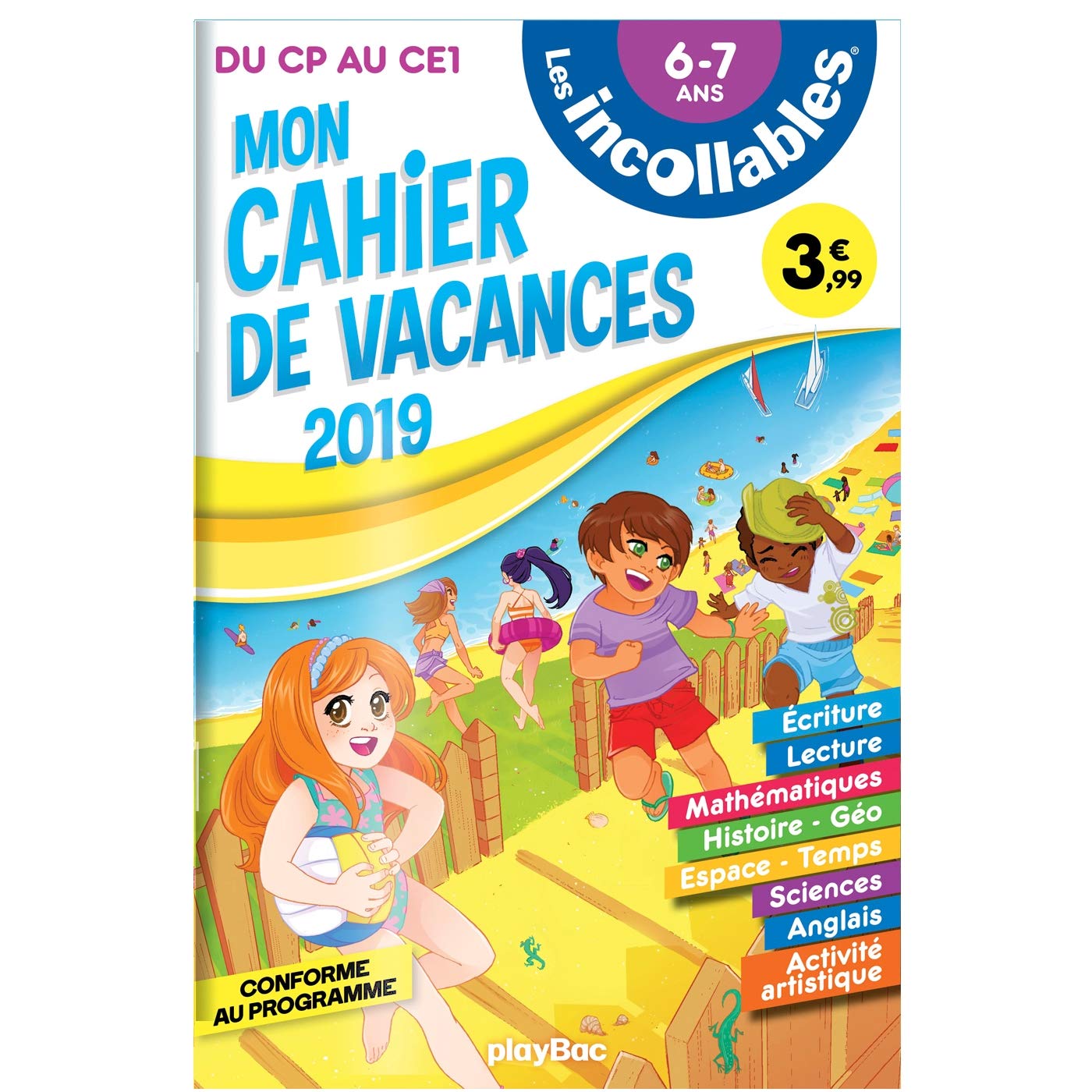 Les Incollables - Cahier de Vacances 2019 - Du Cp Au Ce1