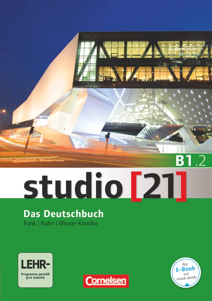 Studio 21 B1.2 Libro de Curso : Deutschbuch B1.2 Mit Dvd-rom