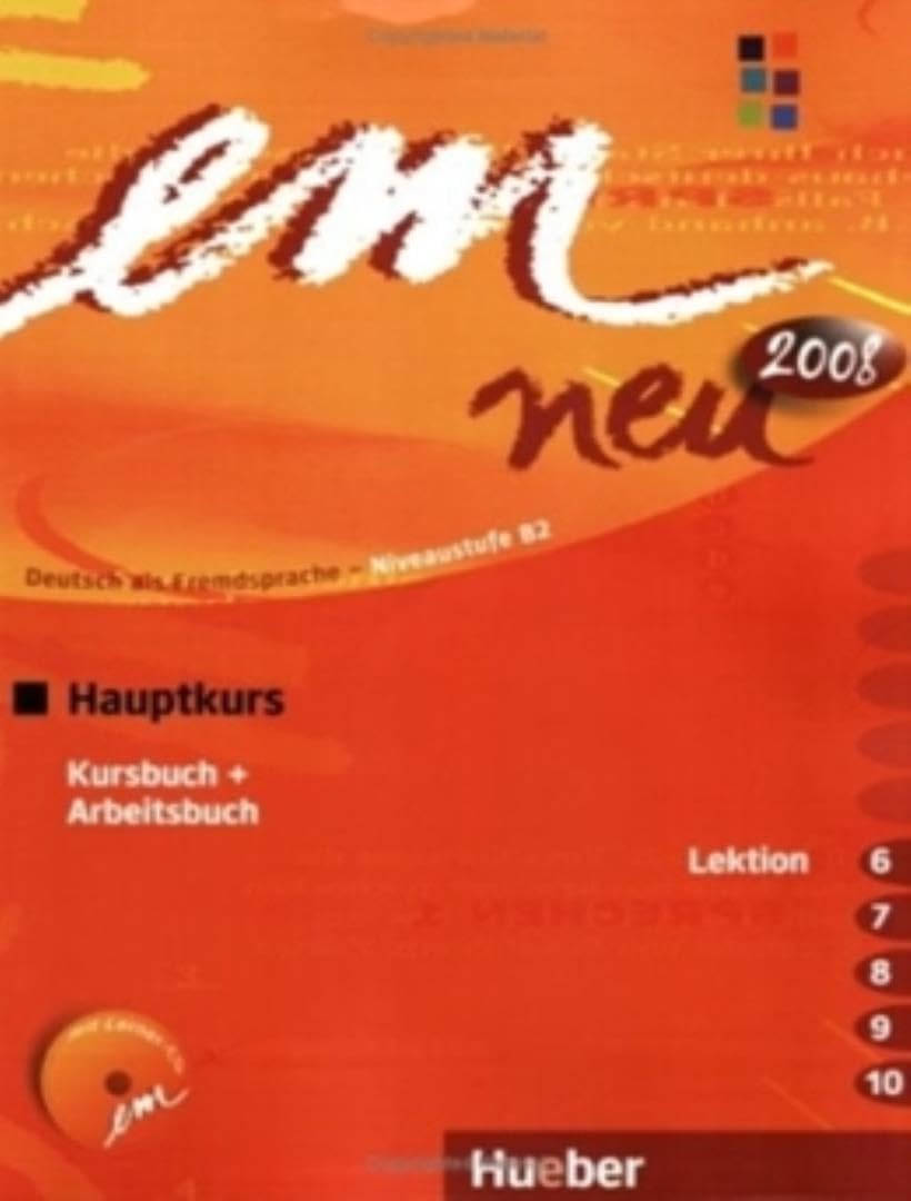 Em Neu 2008 Hauptkurs in Zwei Banden: Kursbuch & Arbeitsbuch Lektion 6-10 Mit: Kursbuch & Arbeitsbuch Lektion 6-10 Mit Arbeitsbuch Audio-cd