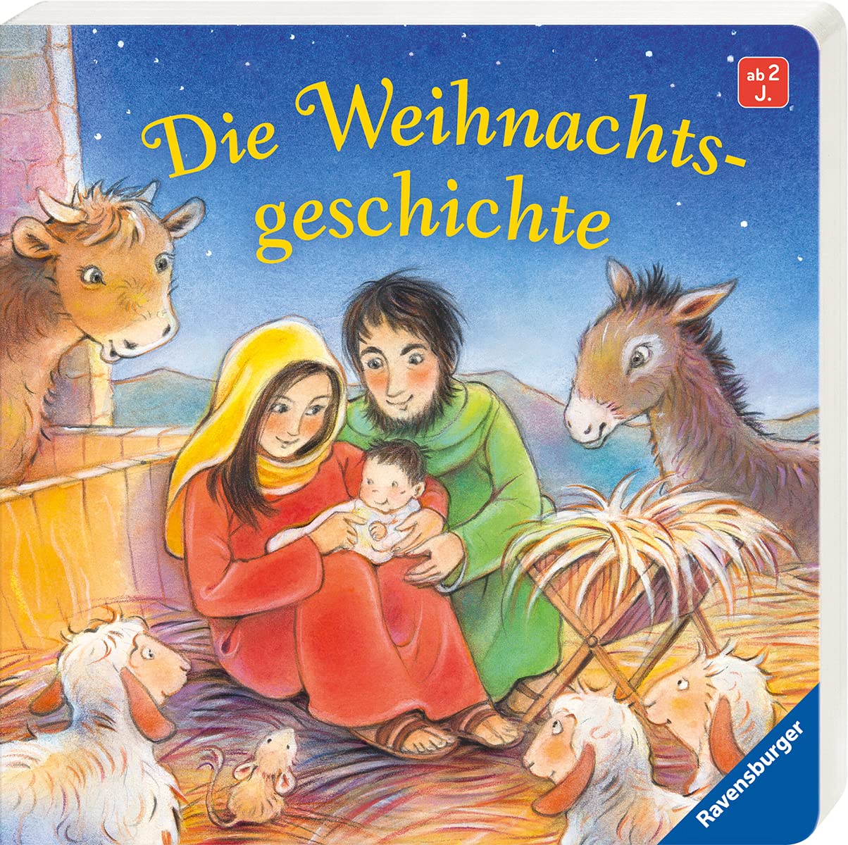 Die Weihnachtsgeschichte. Illustration: Regine Altegoer ; Text: Dominique Conte. Bilderbücher