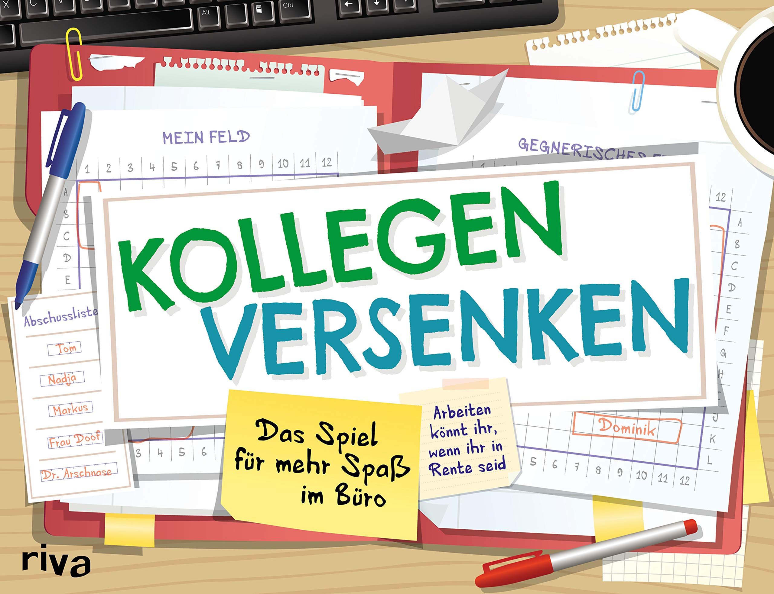 Kollegen Versenken: Das Spiel Für Mehr Spaß Im Büro. Die Neue Edition Des Klassikers Schiffe Versenken. Das Perfekte Geschenk Für Geburtstag, Wichteln Und Weihnachten Das Spiel Für Mehr Spaß Im Büro. Die Neue Edition Des Klassikers Schiffe Versenken. Das Perfekte Geschenk Für Geburtstag, Wichteln Und Weihnachten