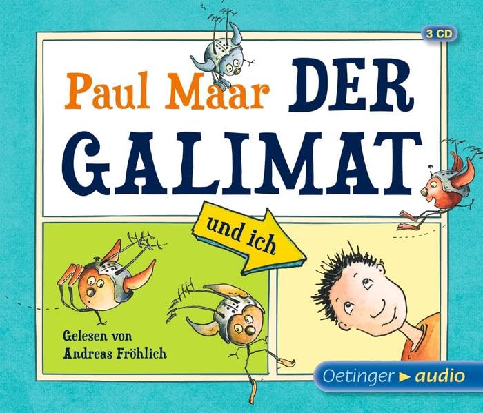 Paul Maar. Der Galimat Und Ich. 3 Cds.