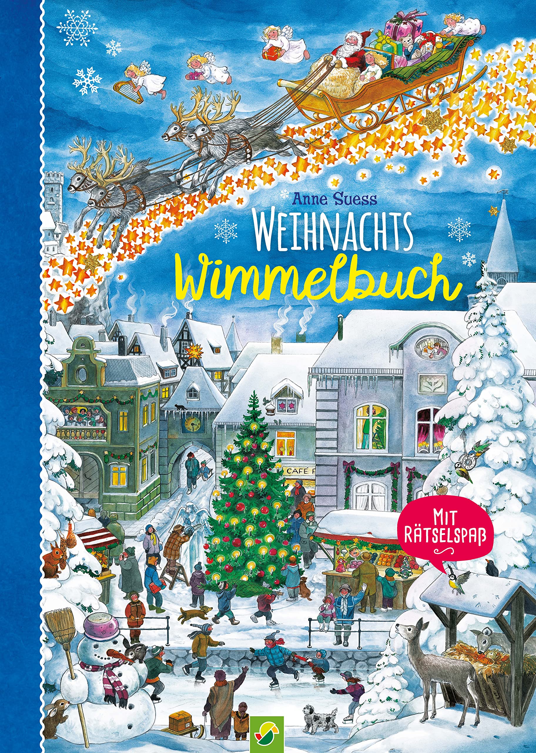 Weihnachtswimmelbuch: Mit Rätselspaß Für Kinder Ab 2 Jahren