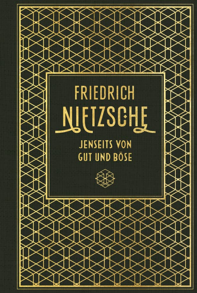 Jenseits Von Gut Und Böse : Leinen Mit Goldprägung