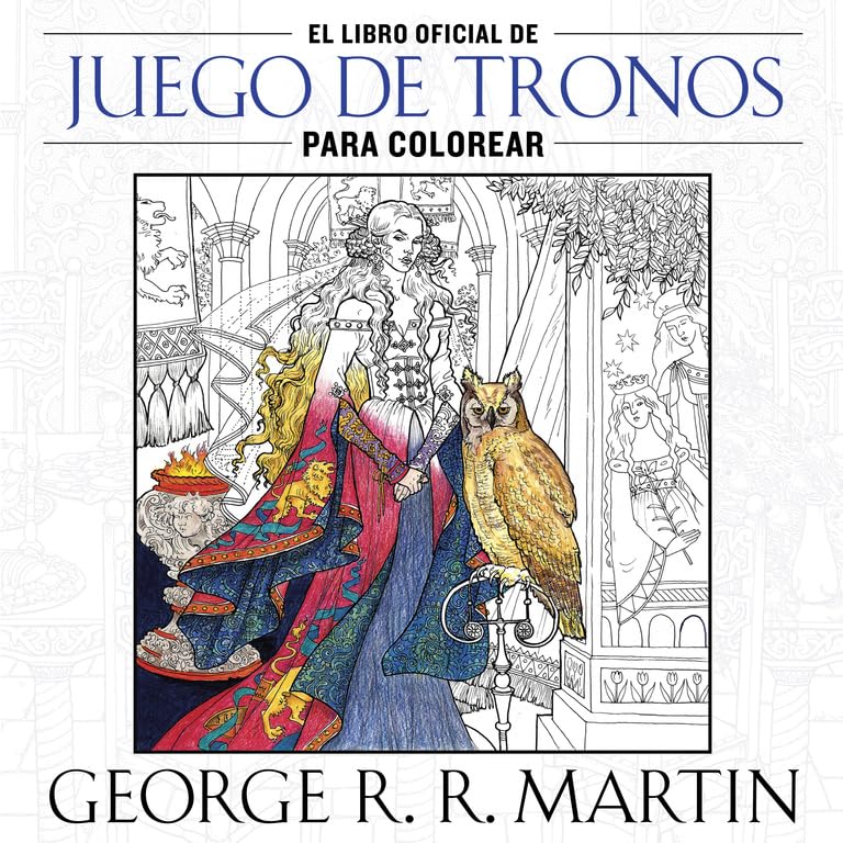 El Libro Oficial de Juego de Tronos para Colorear