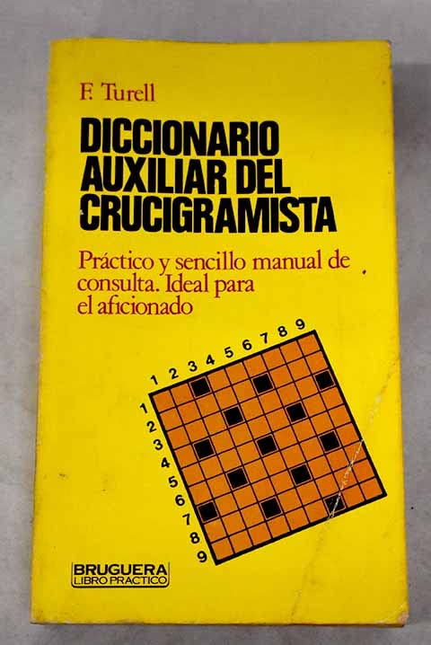 Diccionario auxiliar del crucigramista