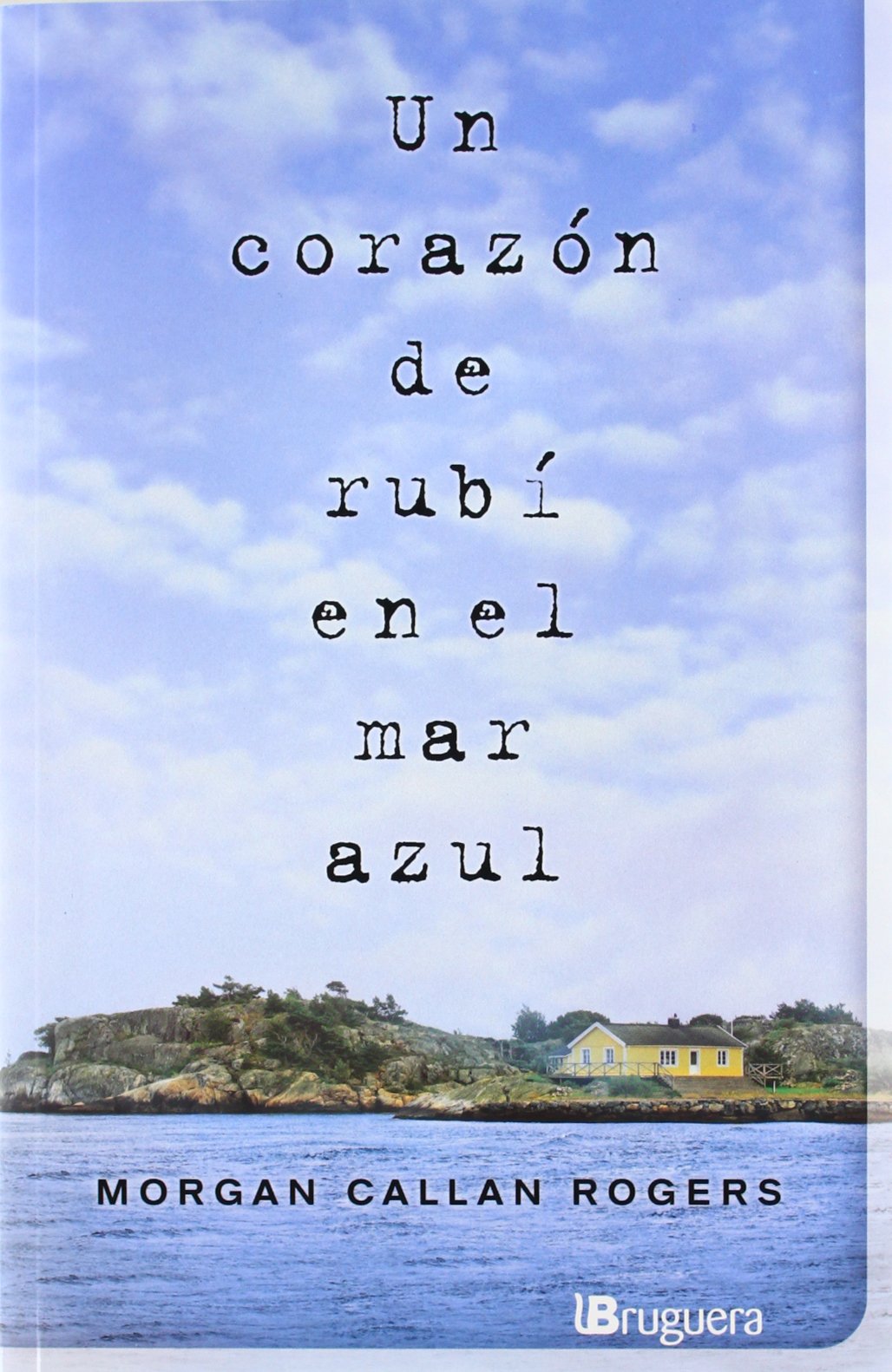 Un corazón de rubí en el mar azul