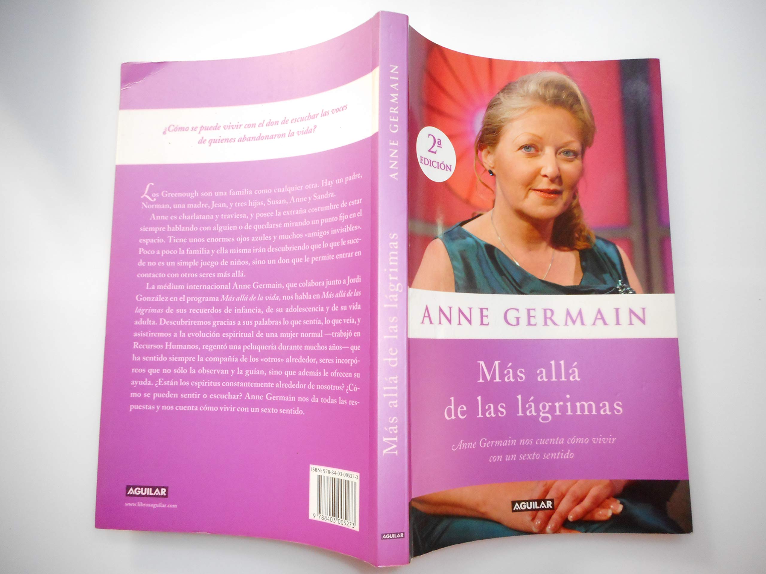 Más Allá de las Lágrimas: Anne Germain Nos Cuenta Cómo Vivir con Un Sexto Sentido