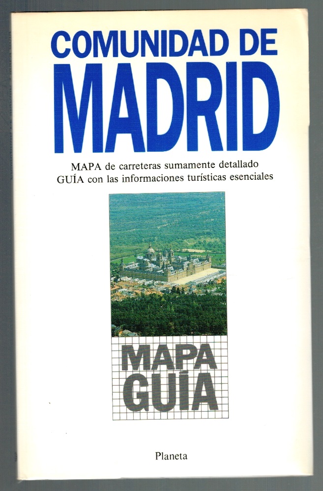 Comunidad de Madrid - Mapa Guía