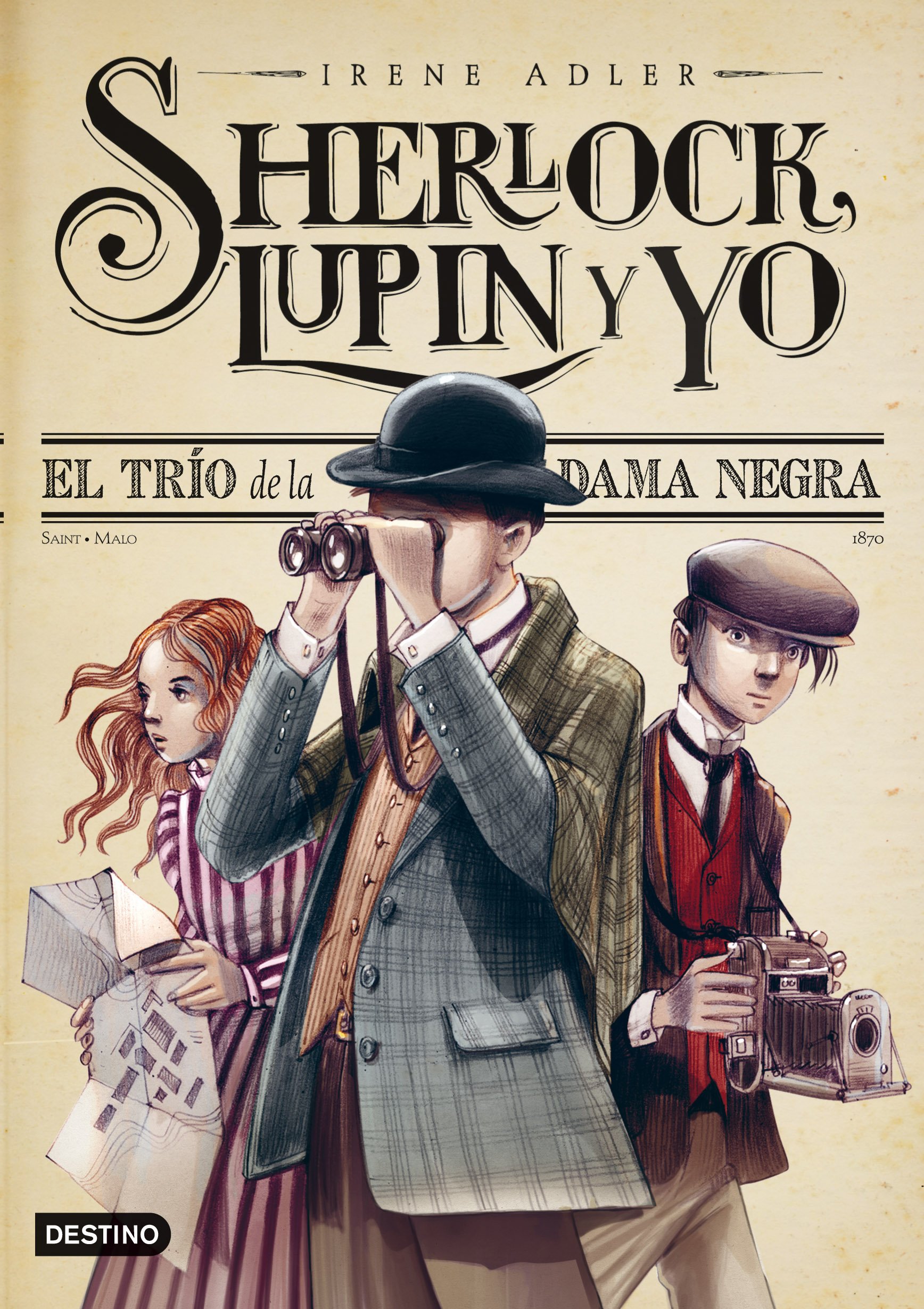 El Trío de la Dama Negra: Sherlock, Lupin y Yo 1