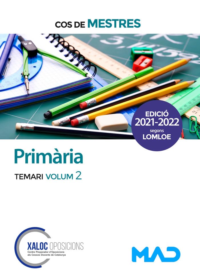Cos de Mestres. Primària. Temari volum 2