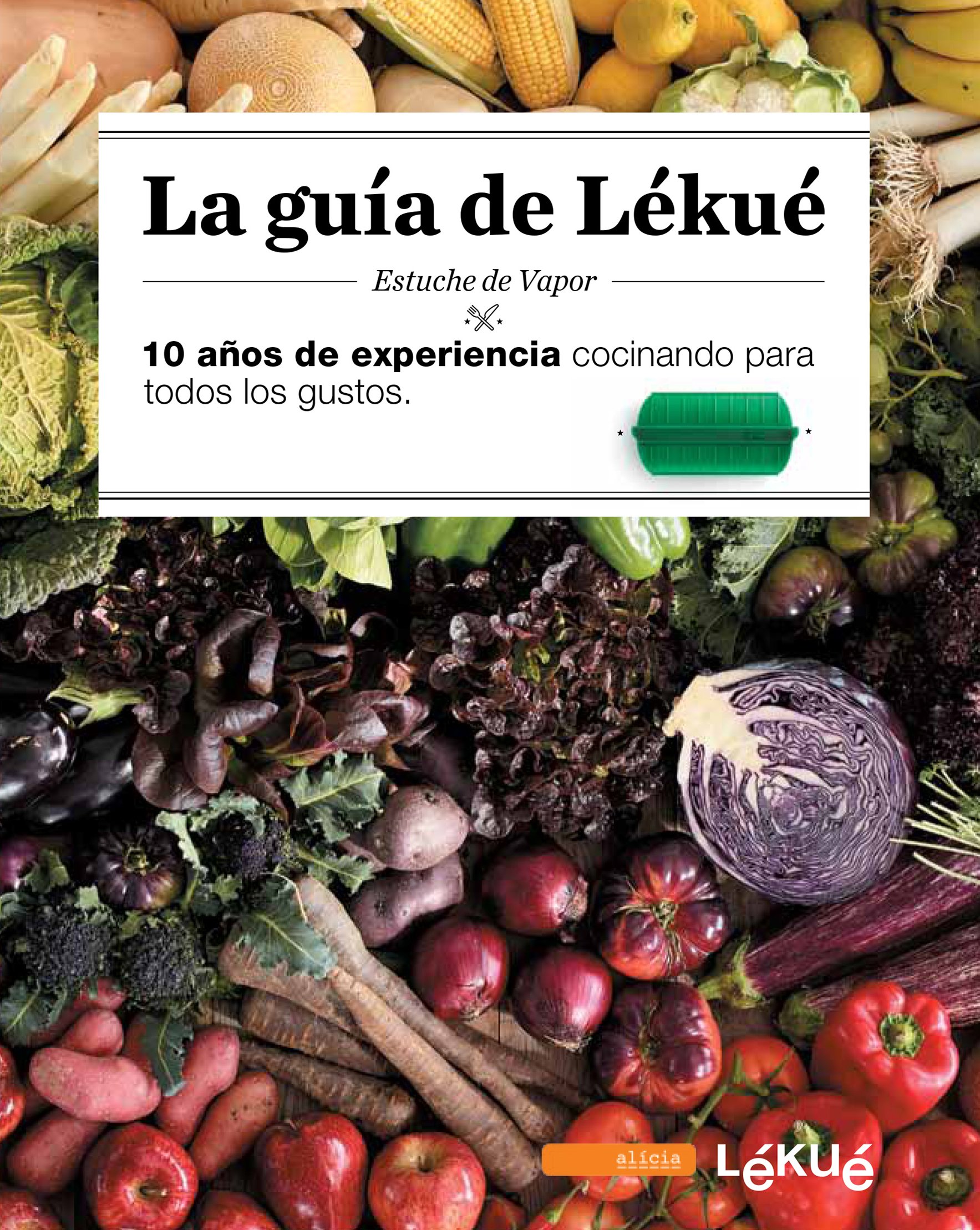 Lékué Libro la Guia Esp, Negro, Único