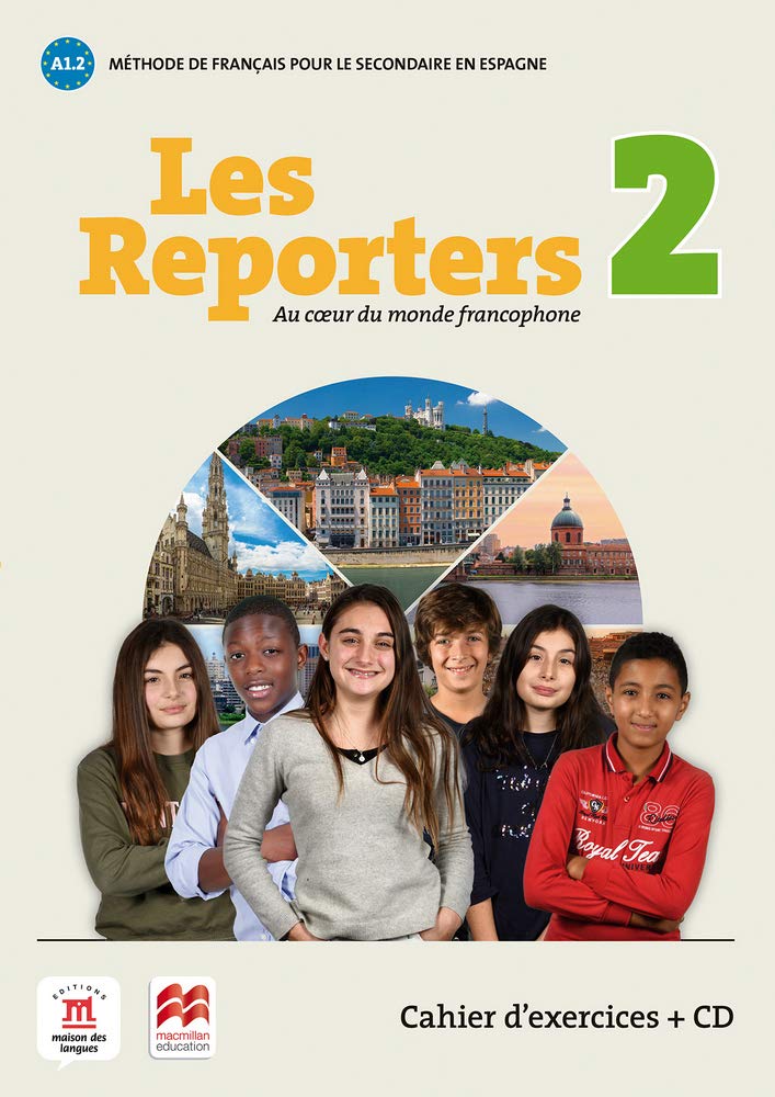 Les Reporters 2 - A1.2 -cahier D'exercices + Cd - 9788417260156