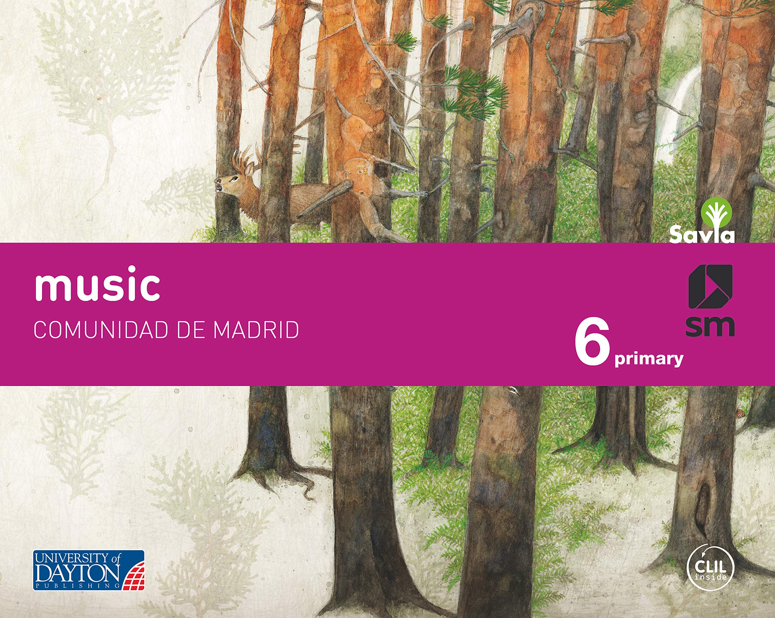 Music. 6 Primary. Savia. Comunidad de Madrid