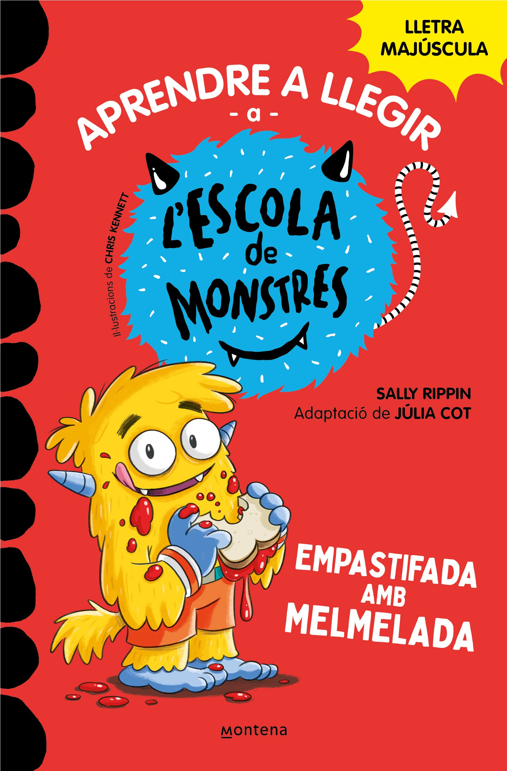 Aprendre a Llegir a L'escola de Monstres 2 - Empastifada Amb Melmelada: Amb Lletra Majúscula per Aprendre a Llegir (llibres per a Nens a Partir de 5 Any