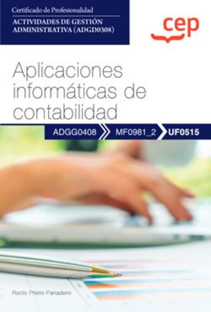 Manual. Aplicaciones informáticas de contabilidad