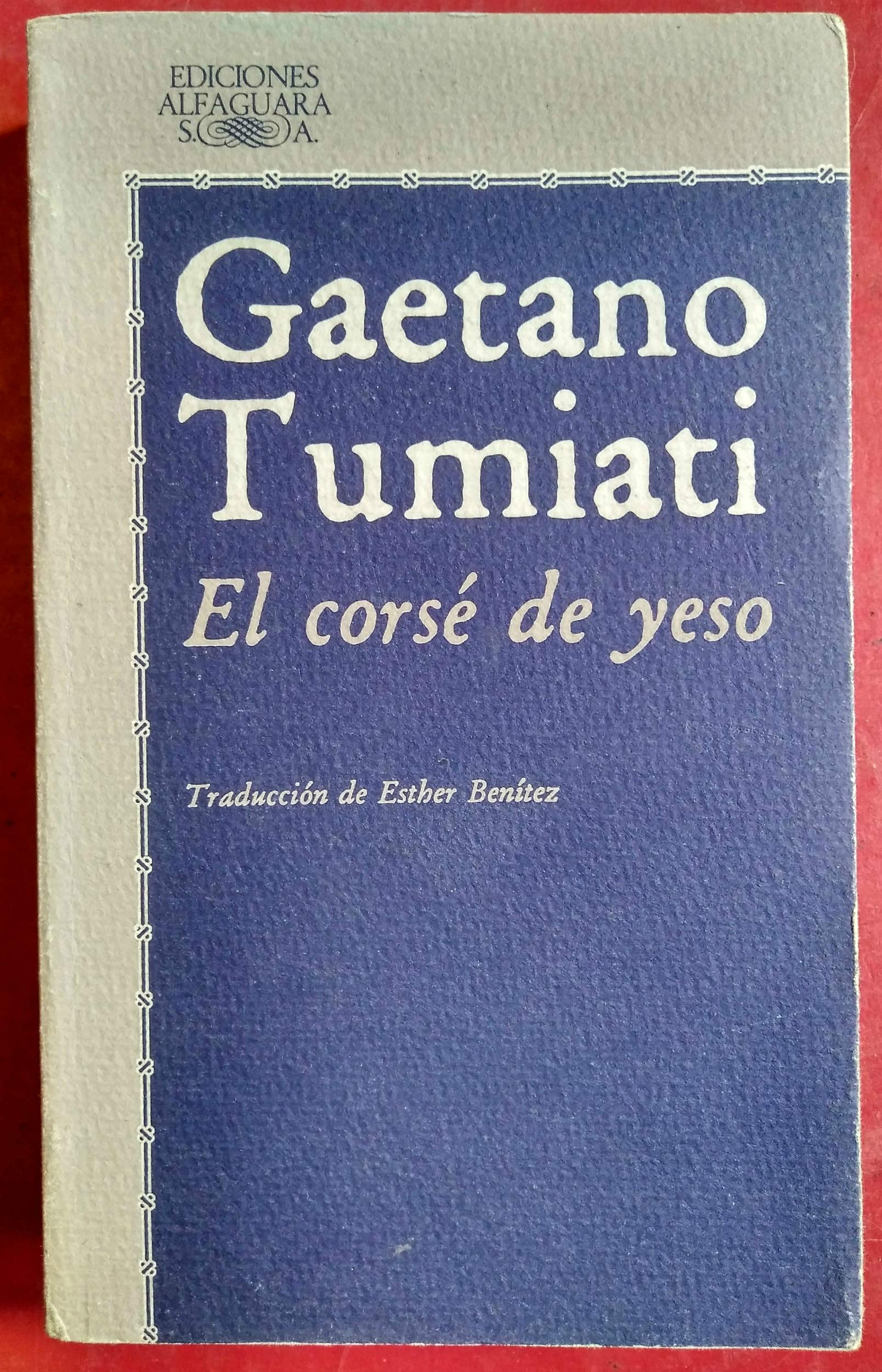 El corsé de yeso