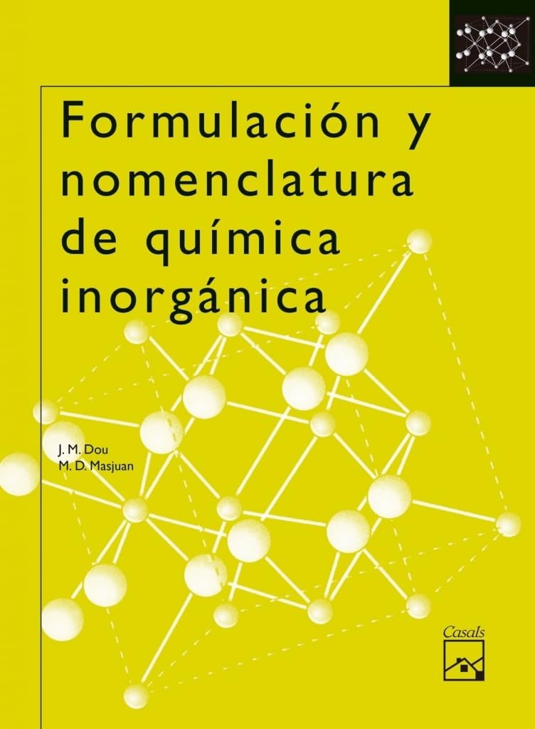 Formulación y nomenclatura de química inorgánica