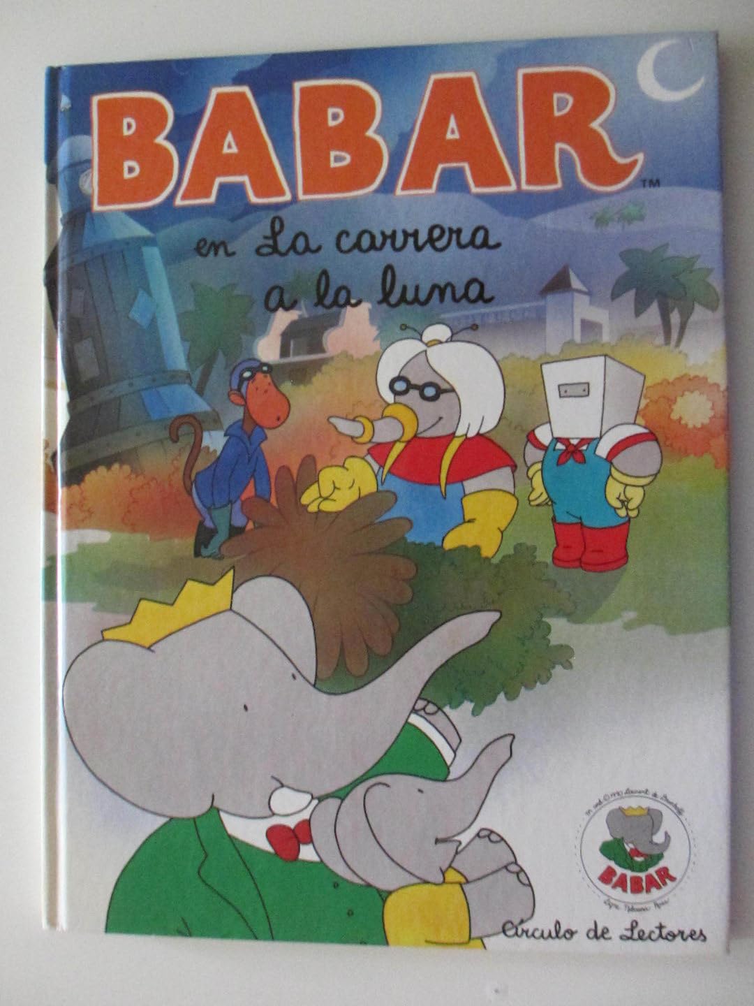 Babar en la carrera a la luna