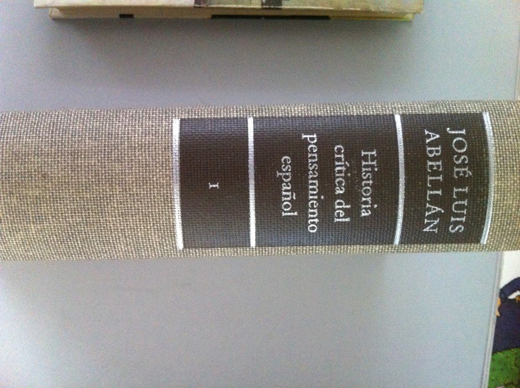 Historia crítica del pensamiento español