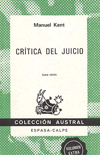 Crítica del juicio