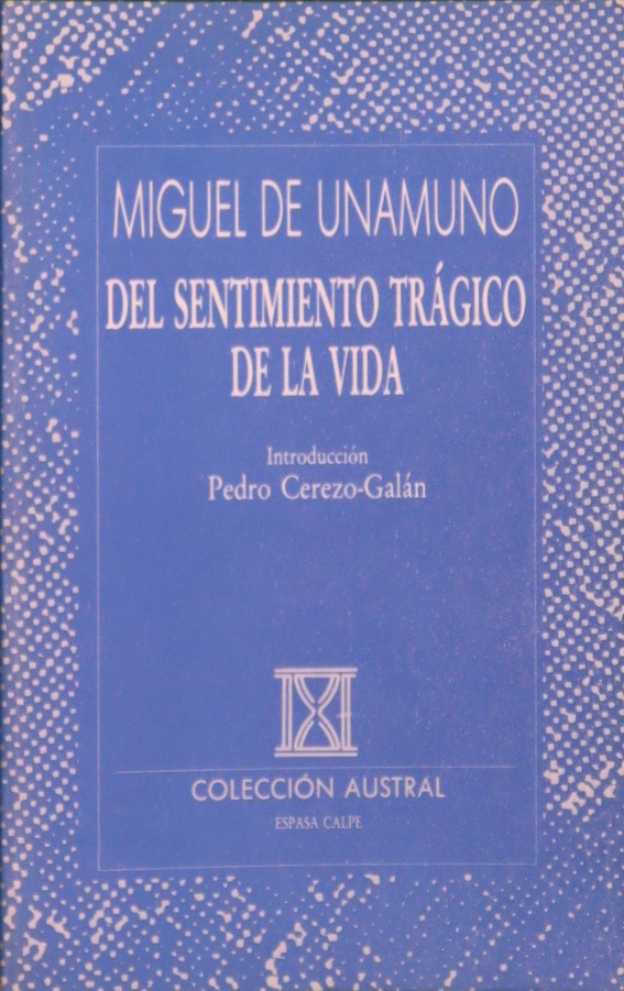 Del sentimiento trágico de la vida