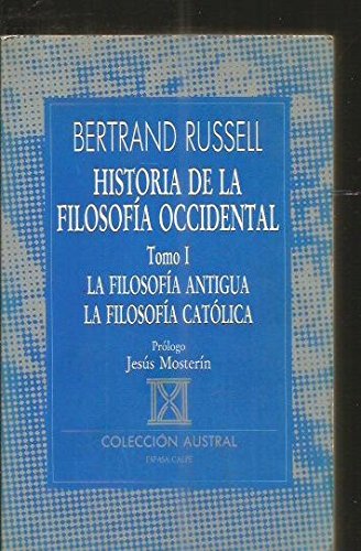 Hª de la Filosofia Occidental I * Filosofia Antigua-filosofia Catoli