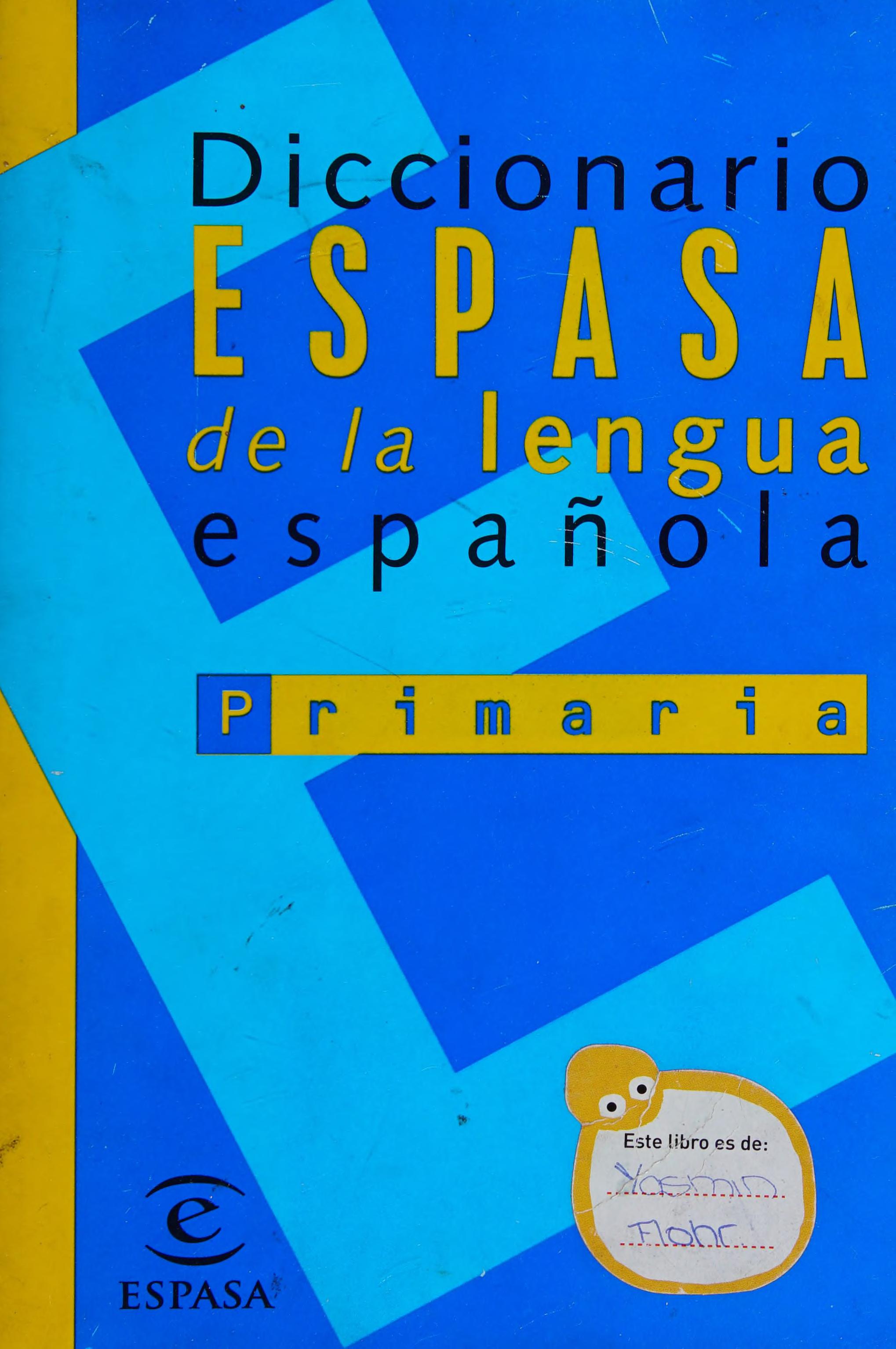 Diccionario Espasa de la lengua española Primaria