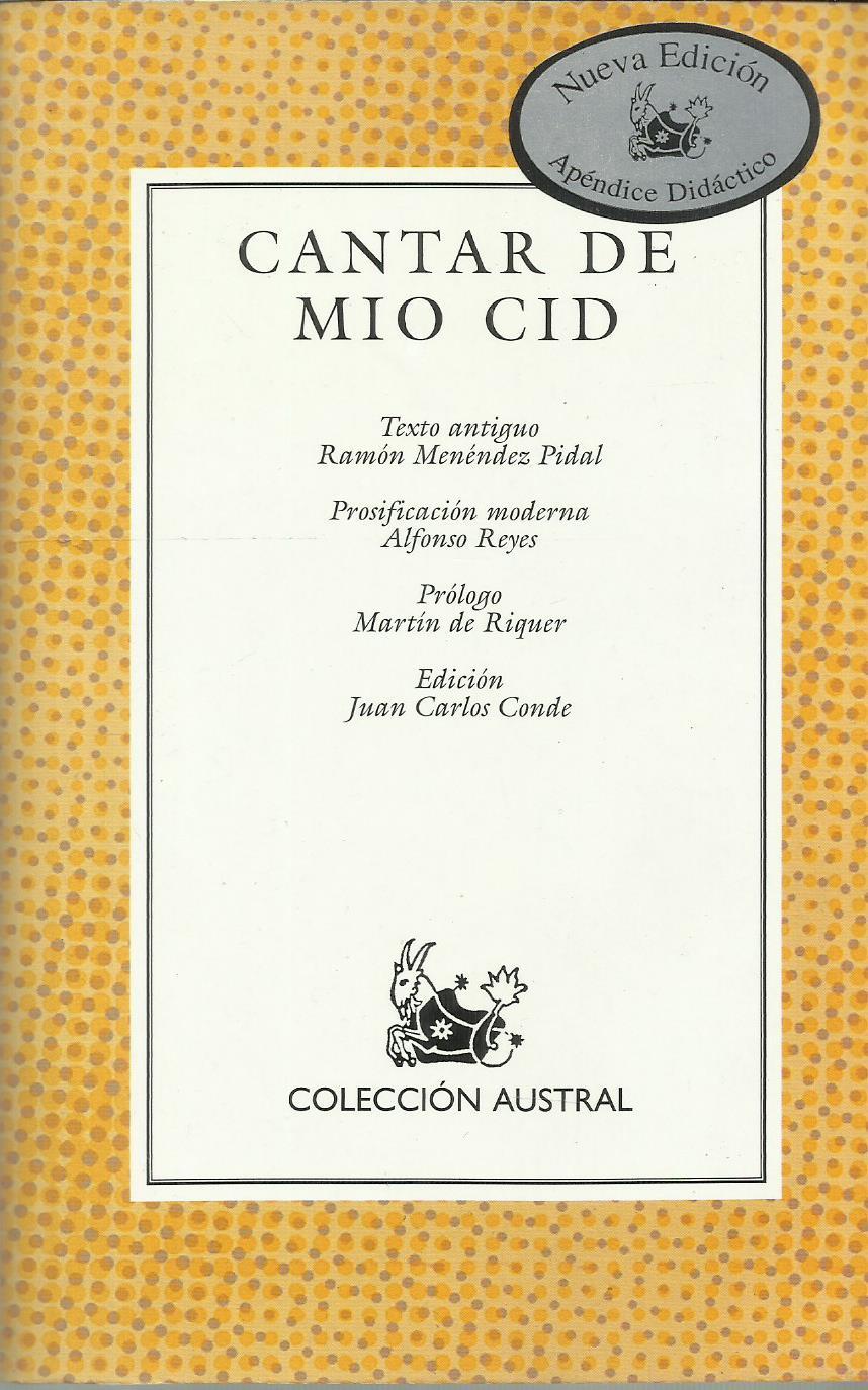 Cantar de Mio Cid