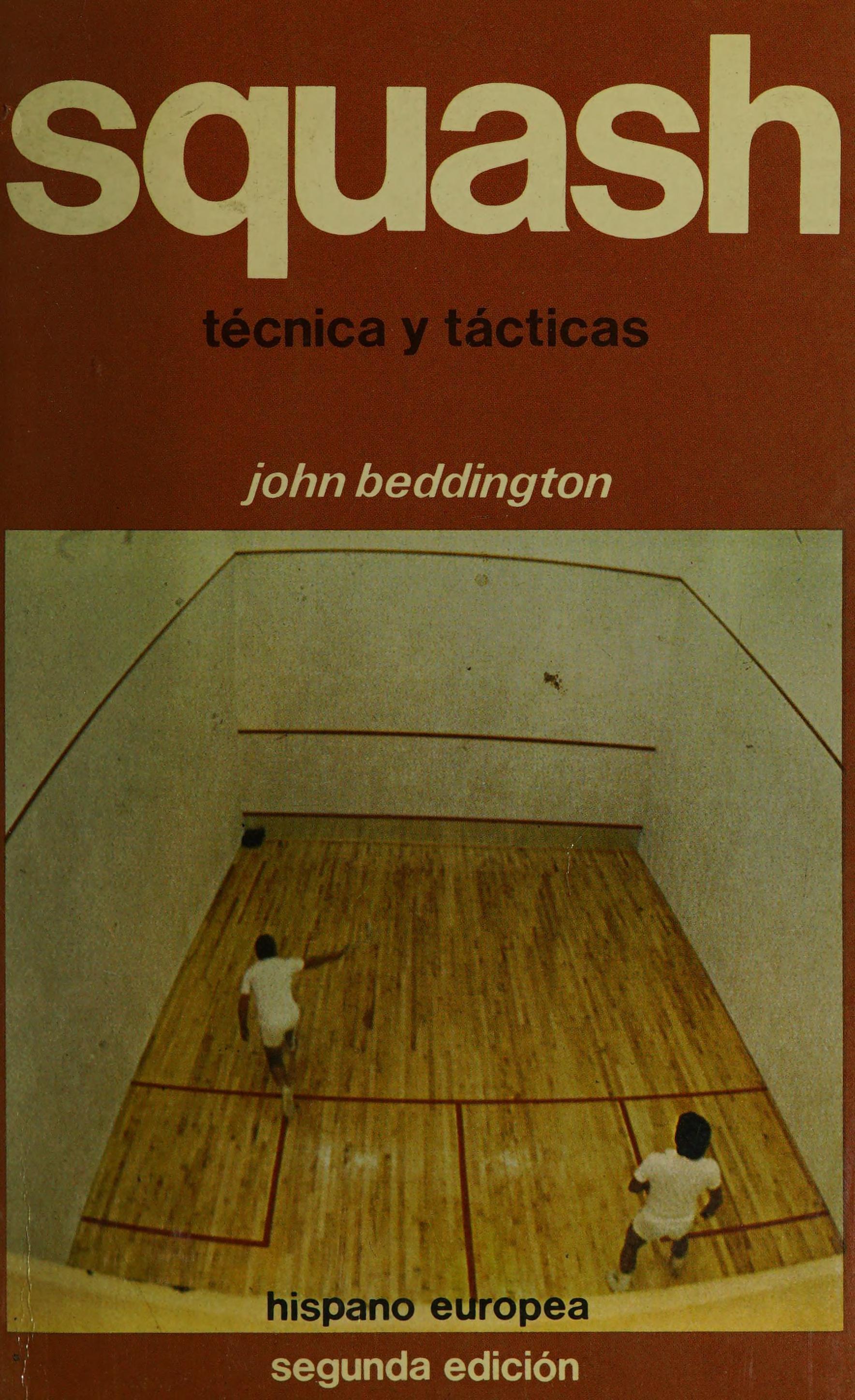 Squash. Técnica y tácticas