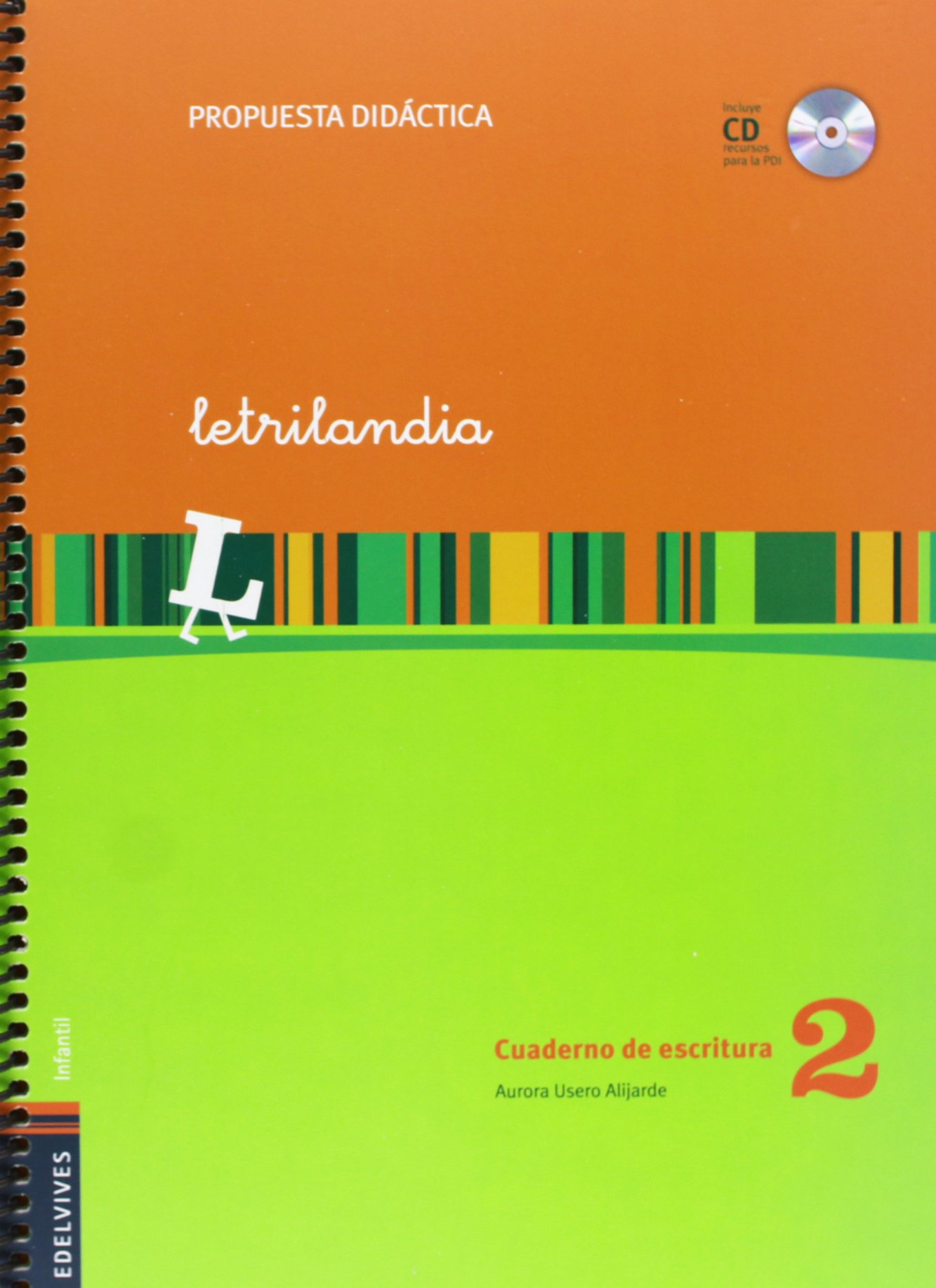 Letrilandia cuaderno de escritura 2