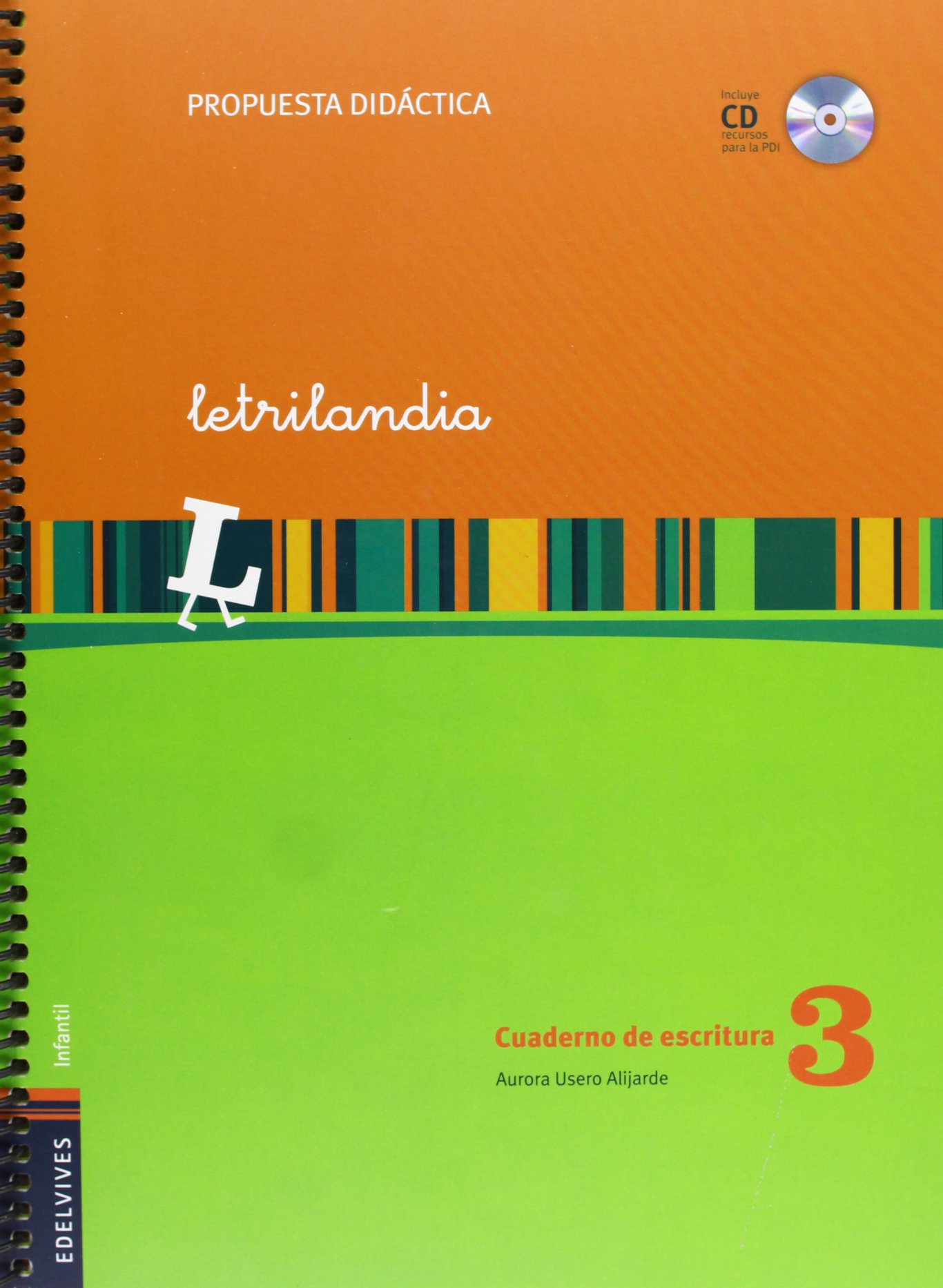 Letrilandia cuaderno de escritura 3