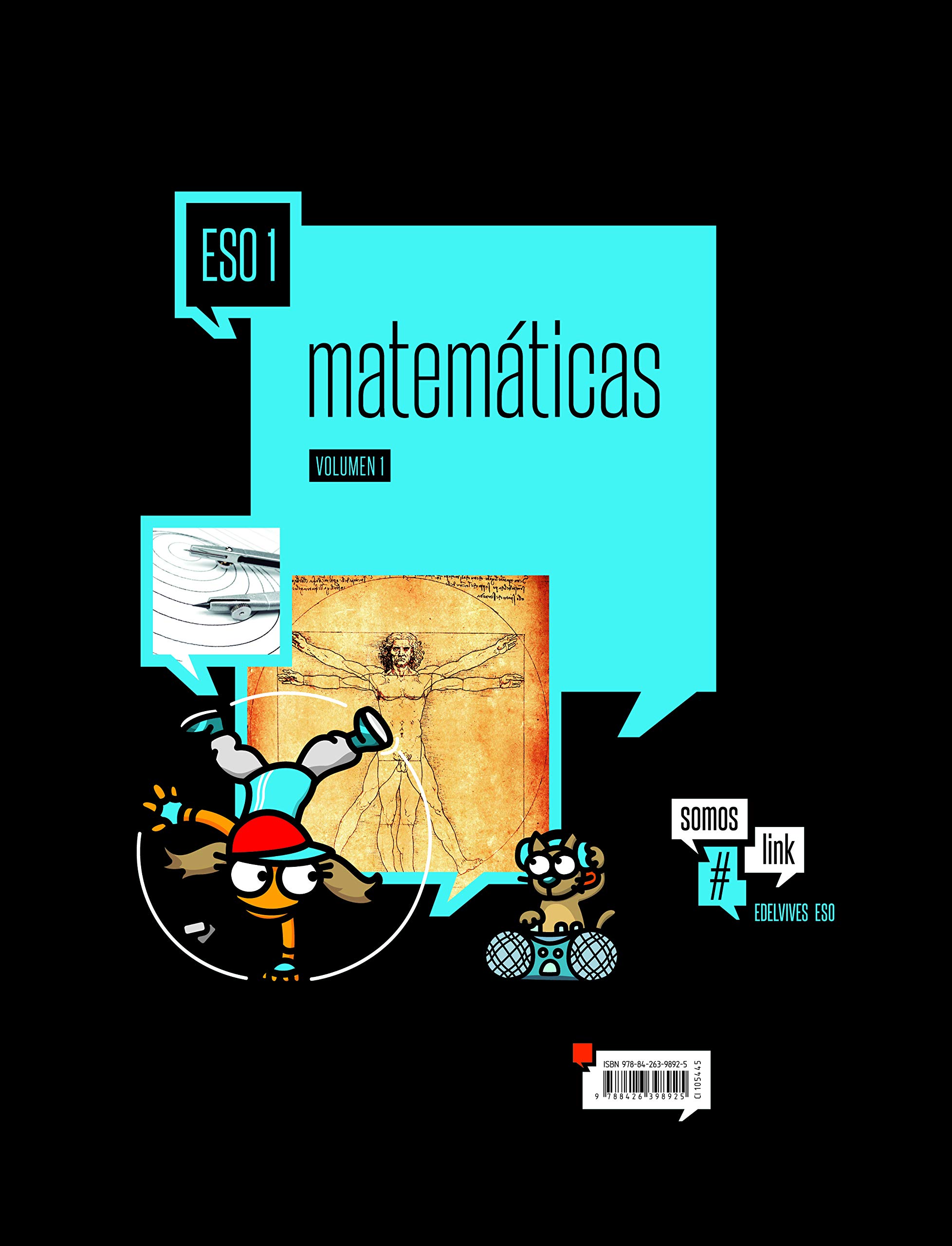 Matemáticas 1º Eso - 9788426398925