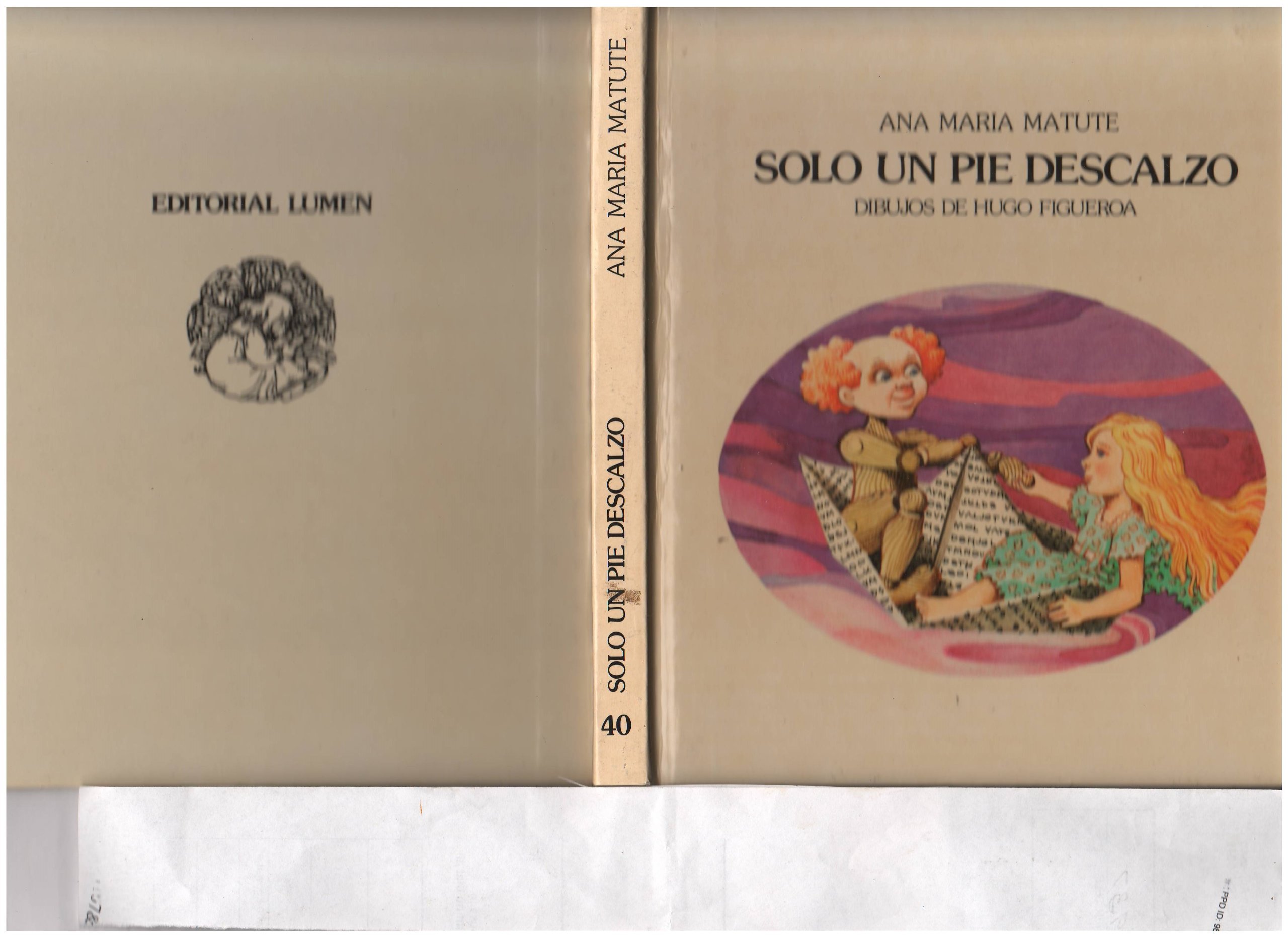 Solo un pie descalzo
