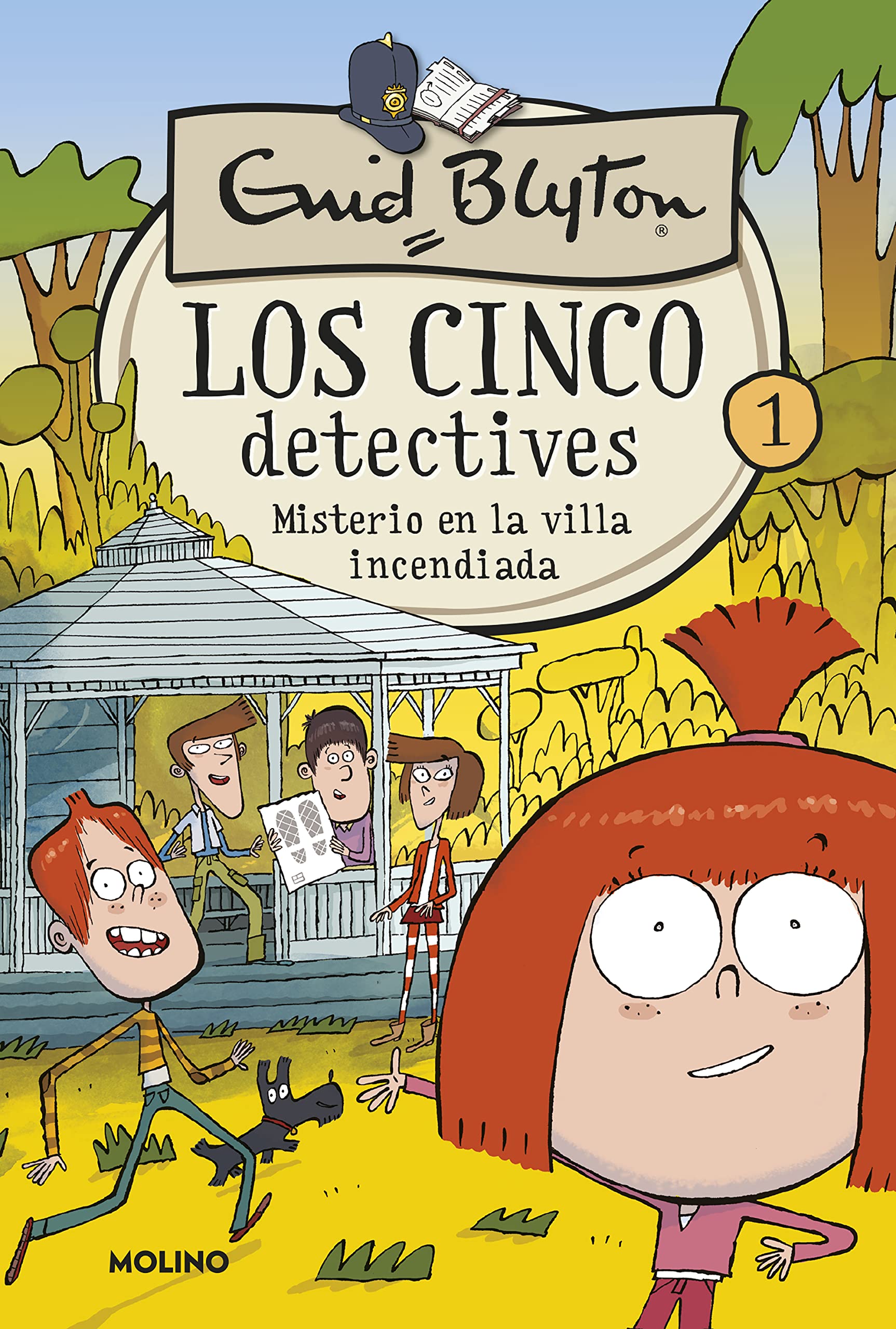 Los Cinco Detectives 1 - Misterio en la Villa Incendiada: 001