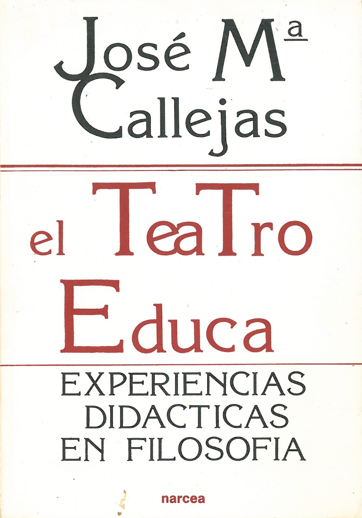 El teatro educa