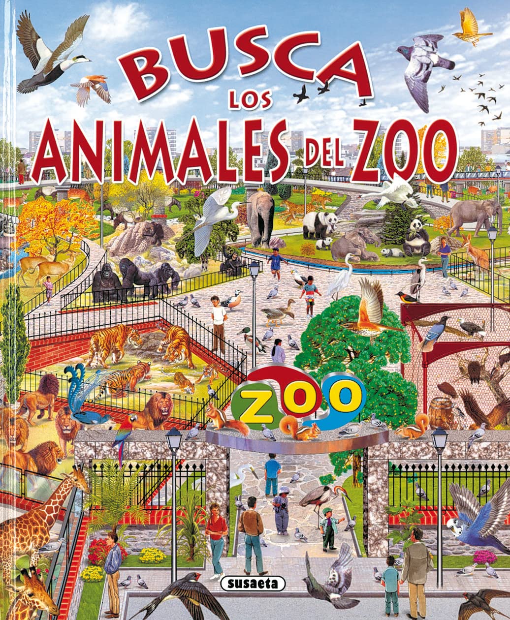 Busca Animales Del Zoo