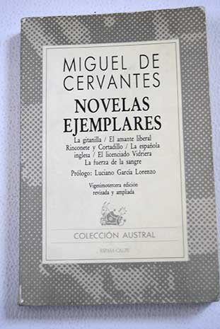 Novelas Ejemplares; T.1