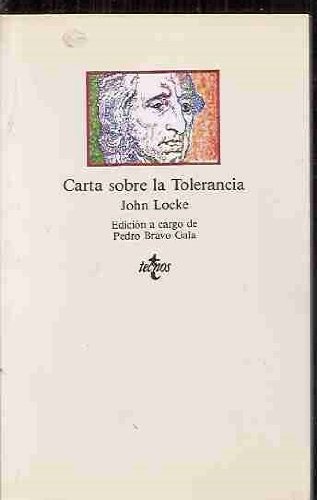 Carta sobre la Toleranciaed. Disponible: 2064256