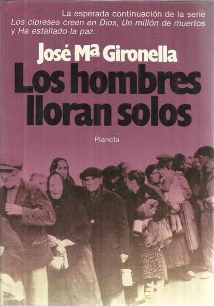 Los hombres lloran solos