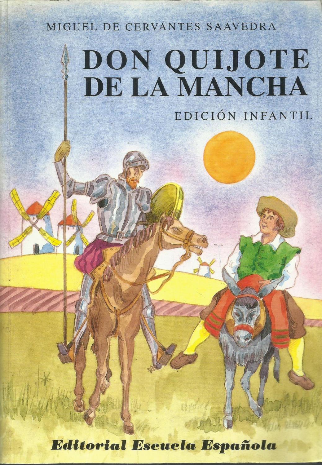 Don Quijote de la Mancha Edición Infantil